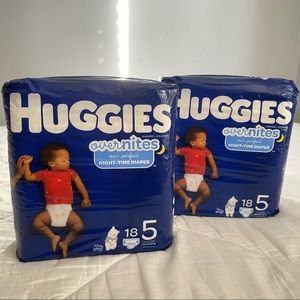 Huggies Overnight Diapers Size 5